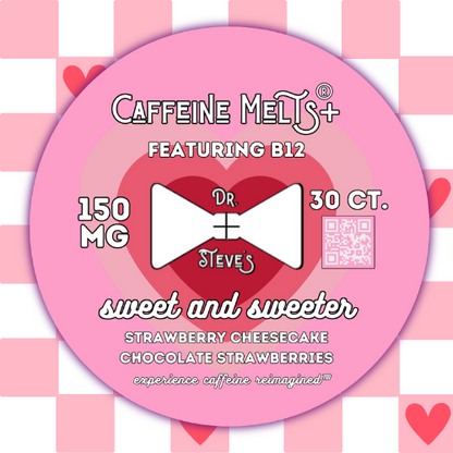 150mg Sweet & Sweeter (15ct Strawberry Cheesecake + 15ct Chocolate Strawberries 150mg + 20mcg Methylcobalamin B12)