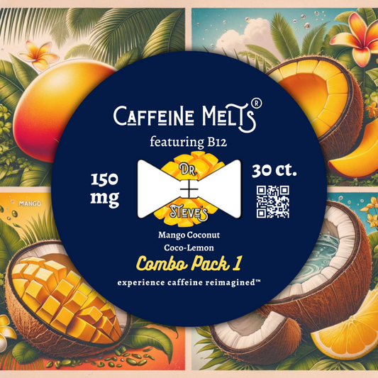 150mg Combo Pack 1 (Mango Coconut + Coco-Lemon, 150mg + 20mcg Methylcobalamin B12)