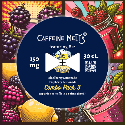 150mg Combo Pack 3 (Blackberry Lemonade + Raspberry Lemonade, 150mg + 20mcg Methylcobalamin B12)