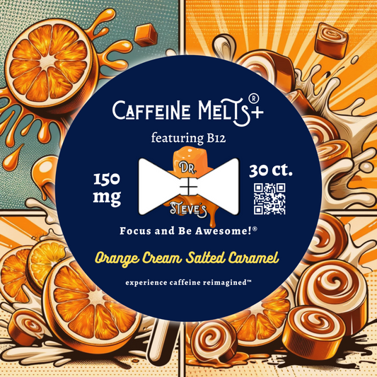 Orange Cream Salted Caramel (150mg + 20mcg Methylcobalamin B12)