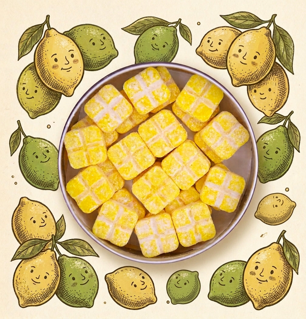 Lemony Lime Caffeine Melts® PLUS (150mg + 20mcg Methylcobalamin B12) SuperTaster