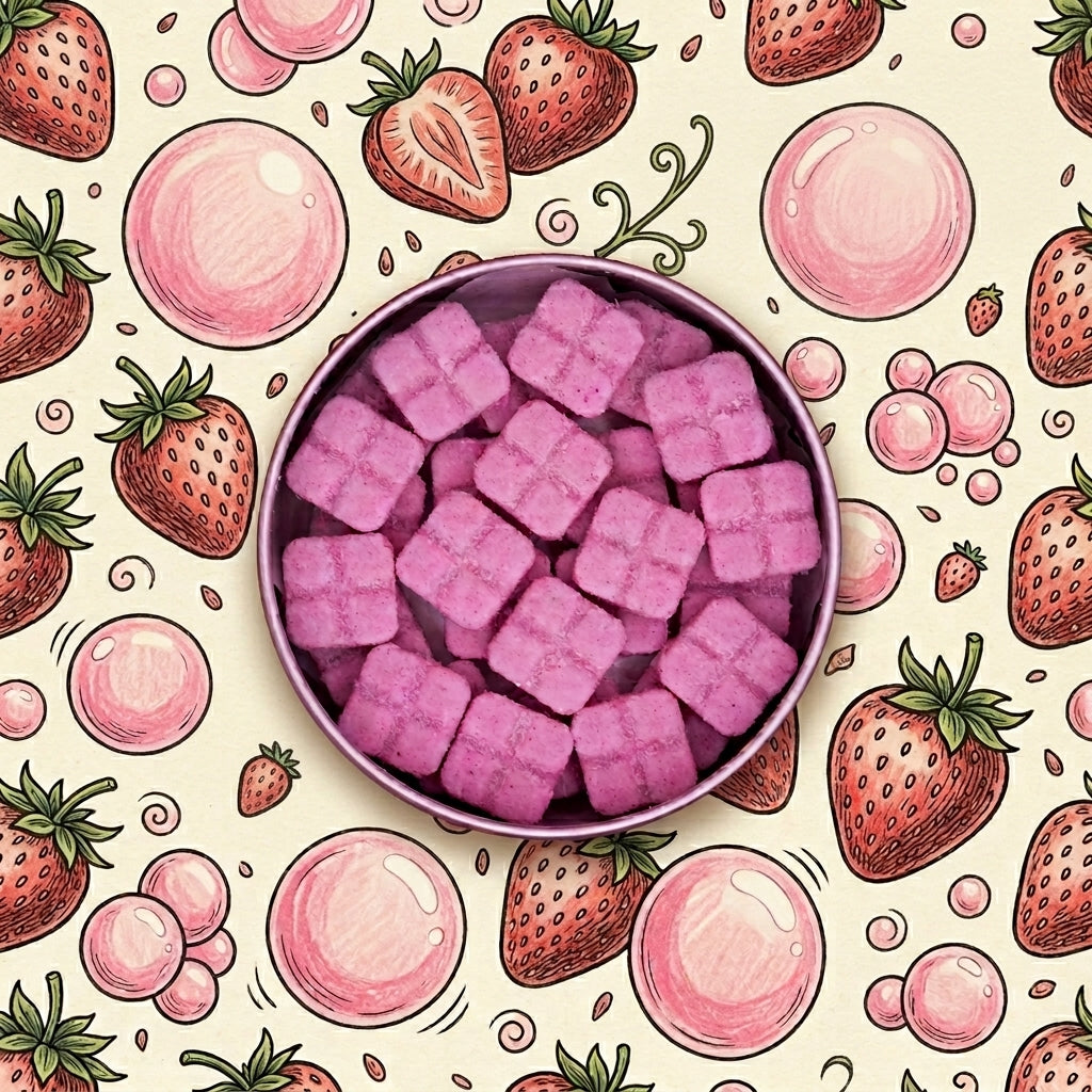 Strawberry Bubblegum (150mg + 20mcg Methylcobalamin B12)
