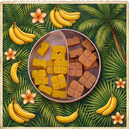 Banana Delight (Chocolate Peanut Butter Banana + Bananas Foster, 120mg)
