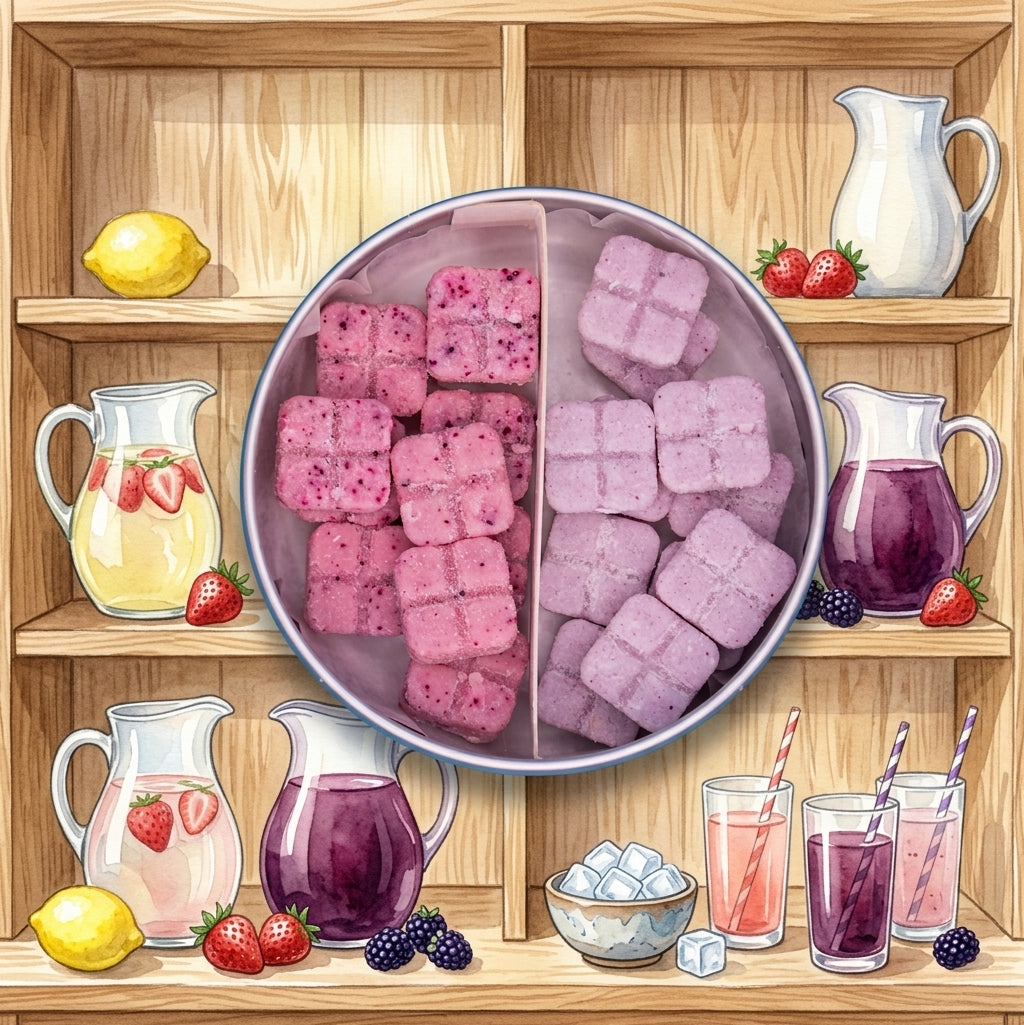 Berry Lemonade (Strawberry Lemonade + Blackberry Lemonade, 120mg) Supertaster