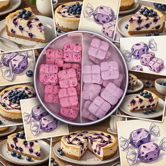Blueberry Delight (Blueberry Saltwater Taffy + Blueberry Cheesecake, 120mg)