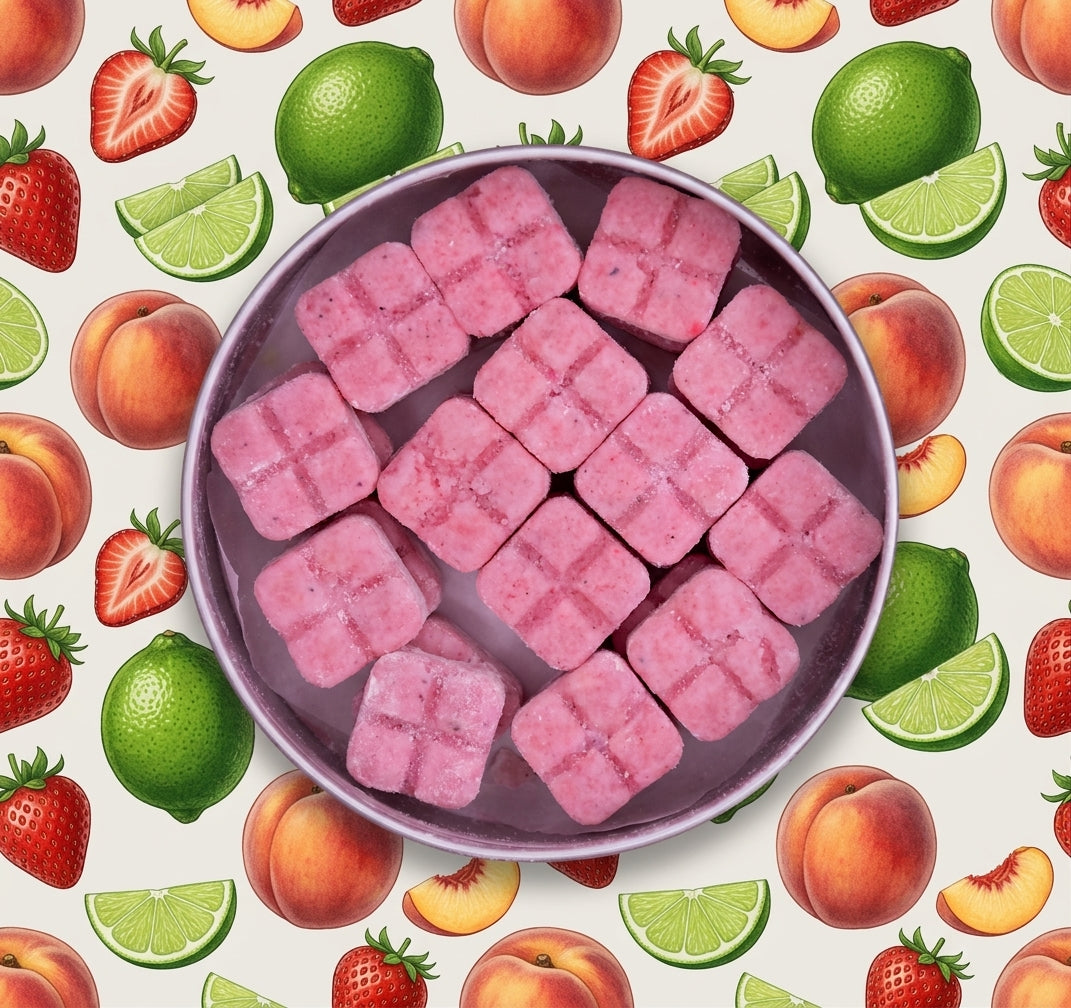 Strawberry Lime Peach (200mg + 20mcg Methylcobalamin B12)