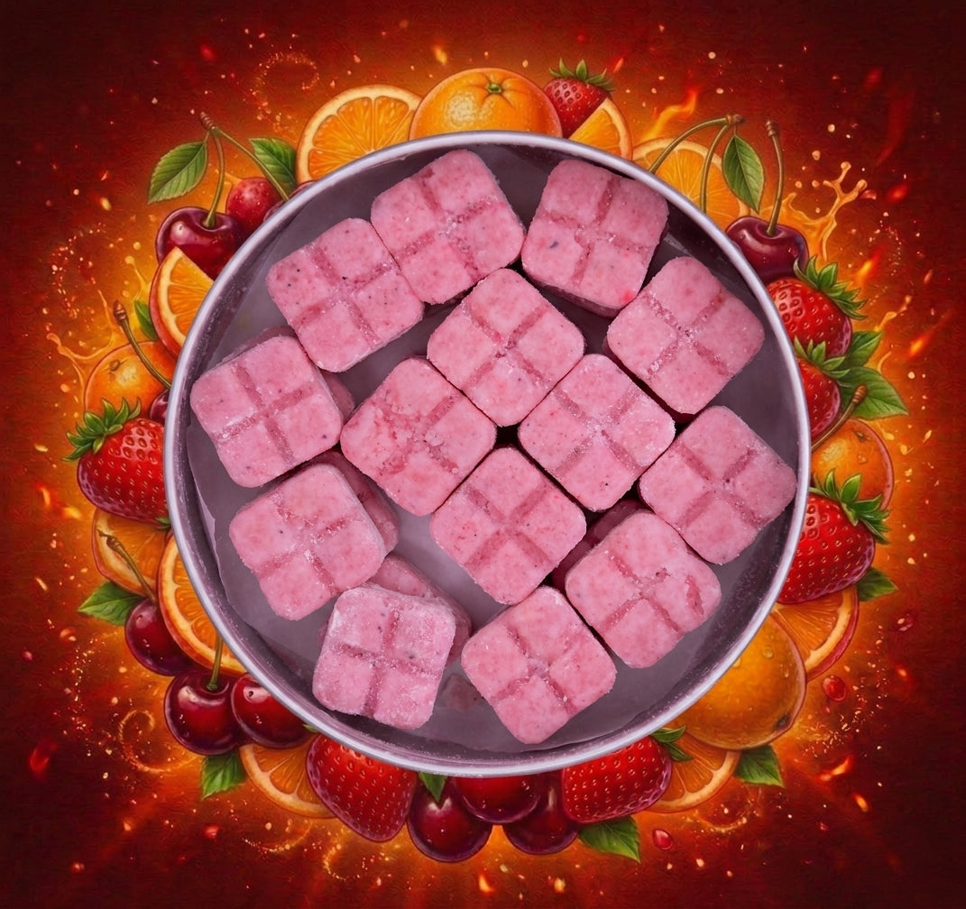 180mg Fruit Punch Performance Melts (featuring 1.23mg B1, 1.76mg B6, 20mcg Methylcobalamin B12, Taurine, Niacin, L-Theanine & L-Acetyl-Carnitine)