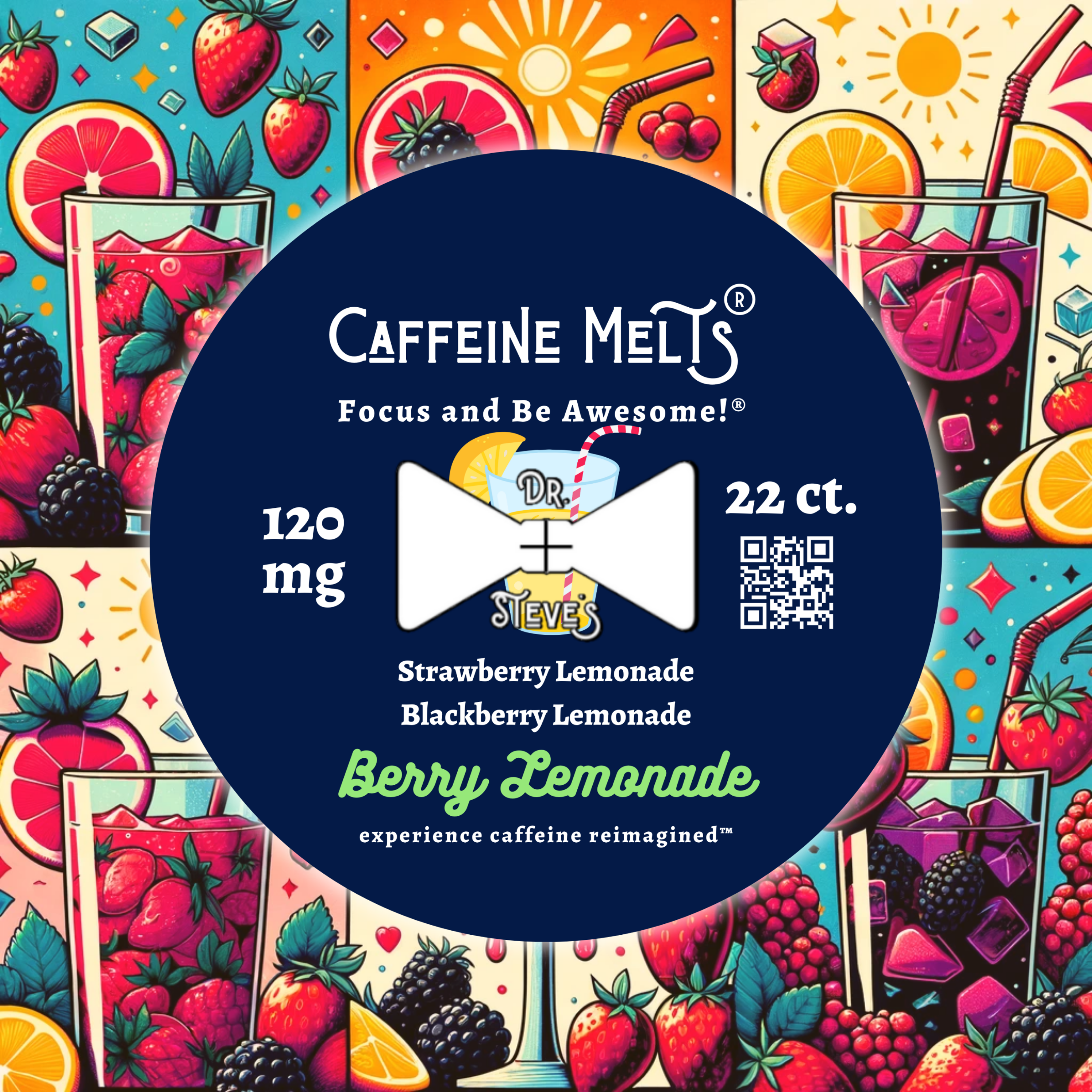 Berry Lemonade (Strawberry Lemonade + Blackberry Lemonade, 120mg) Supertaster