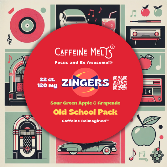 Old School Pack Zingers (Sour Green Apple + Grapeade, 120mg)
